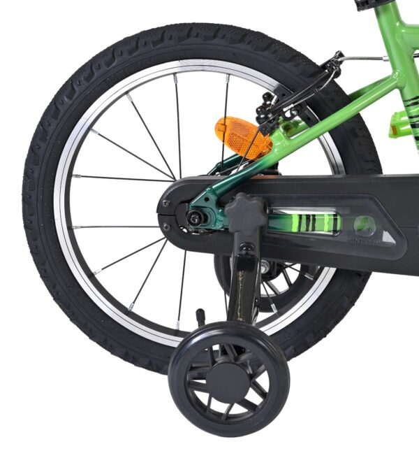 Volare Venom Kinderfahrrad - Jungen - 16 Zoll - Grün - Zwei Handbremsen
