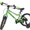 Volare Venom Kinderfahrrad - Jungen - 16 Zoll - Grün - Zwei Handbremsen