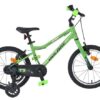 Volare Venom Kinderfahrrad - Jungen - 16 Zoll - Grün - Zwei Handbremsen