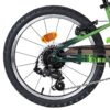 Volare Venom Kinderfahrrad - Jungen - 18 Zoll - Grün - 6 Gänge - Zwei Handbremsen