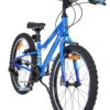 Volare Venom Kinderfahrrad - Jungen - 20 Zoll - Blau - Zwei Handbremsen