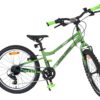 Volare Venom Kinderfahrrad - Jungen - 20 Zoll - Grün - Zwei Handbremsen