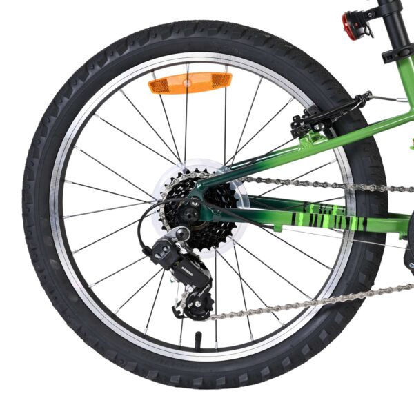Volare Venom Kinderfahrrad - Jungen - 20 Zoll - Grün - Zwei Handbremsen
