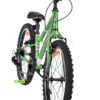 Volare Venom Kinderfahrrad - Jungen - 20 Zoll - Grün - Zwei Handbremsen