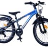 Volare XC Race Kinderfahrrad – 20 Zoll – Blau/Grau – 7 Gänge 11