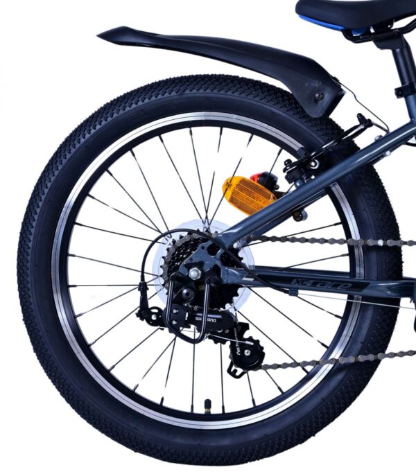 Volare XC Race Kinderfahrrad – 20 Zoll – Blau/Grau – 7 Gänge 2