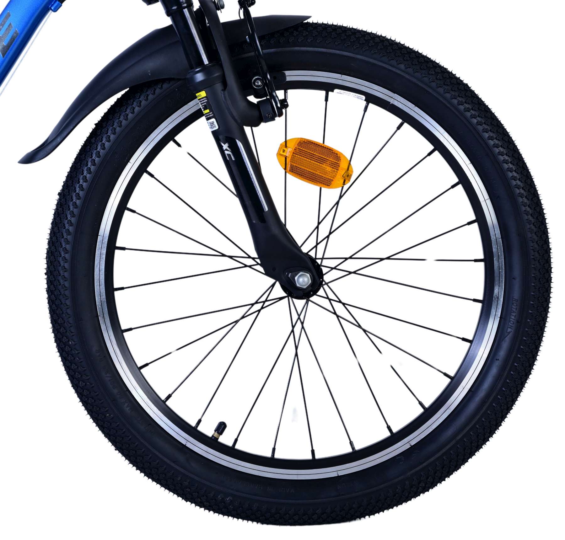 Volare XC Race Kinderfahrrad – 20 Zoll – Blau/Grau – 7 Gänge 3