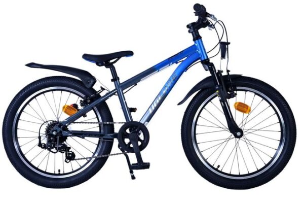 Volare XC Race Kinderfahrrad – 20 Zoll – Blau/Grau – 7 Gänge