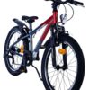 Volare XC Race Kinderfahrrad – 20 Zoll – Rot/Grau – 7 Gänge 6