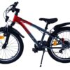 Volare XC Race Kinderfahrrad – 20 Zoll – Rot/Grau – 7 Gänge 8