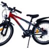Volare XC Race Kinderfahrrad – 20 Zoll – Rot/Grau – 7 Gänge 9