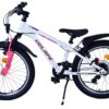 Volare XC Race Kinderfahrrad – 20 Zoll – Weiß/Pink – 7 Gänge 8