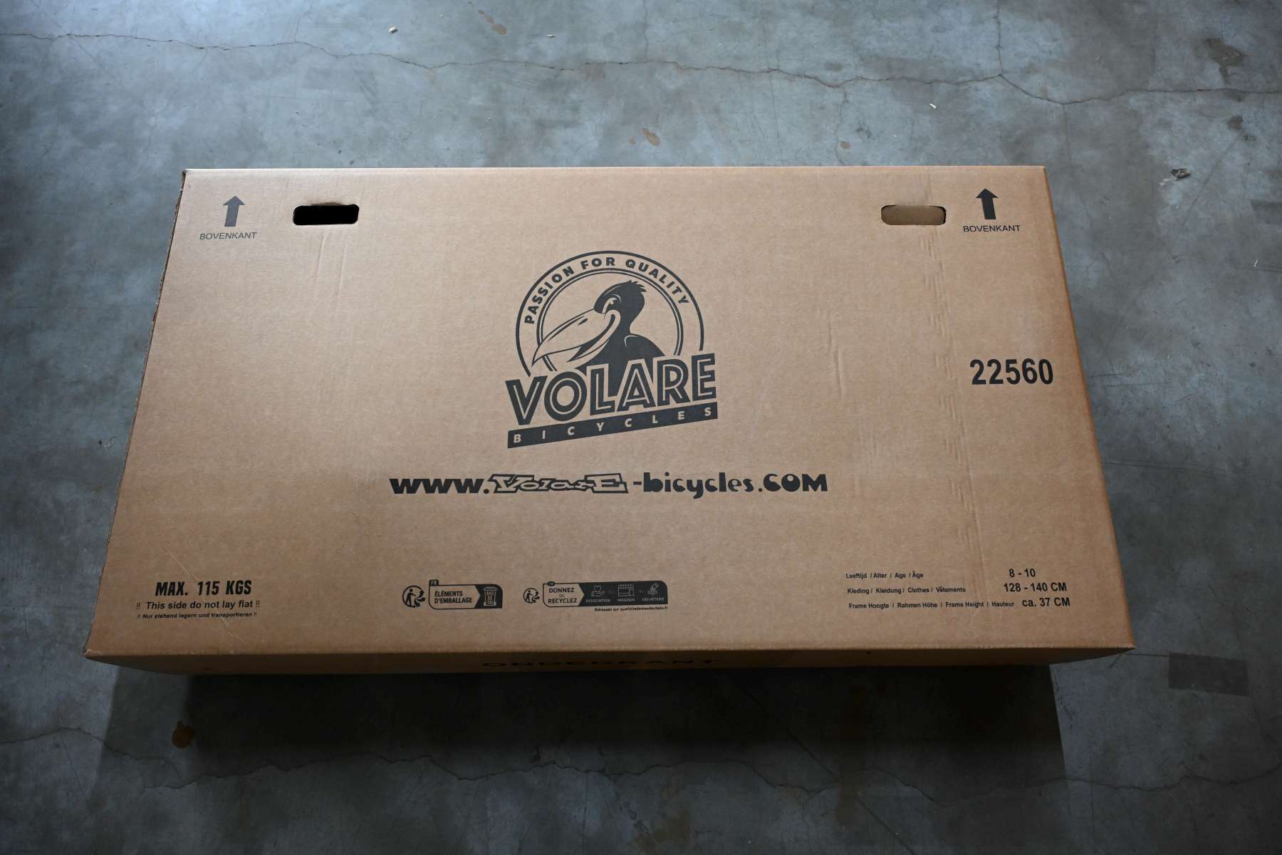 Volare XC Race Kinderfahrrad – 24 Zoll – Blau/Grau – 21 Gänge 12