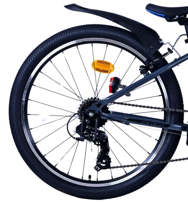Volare XC Race Kinderfahrrad – 24 Zoll – Blau/Grau – 21 Gänge 2