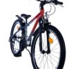 Volare XC Race Kinderfahrrad – 24 Zoll – Rot/Grau – 21 Gänge 6