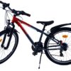 Volare XC Race Kinderfahrrad – 24 Zoll – Rot/Grau – 21 Gänge 9