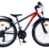 Volare XC Race Kinderfahrrad – 24 Zoll – Rot/Grau – 21 Gänge