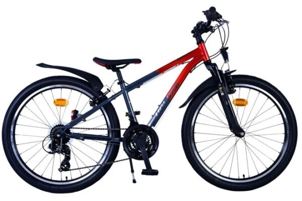 Volare XC Race Kinderfahrrad – 24 Zoll – Rot/Grau – 21 Gänge