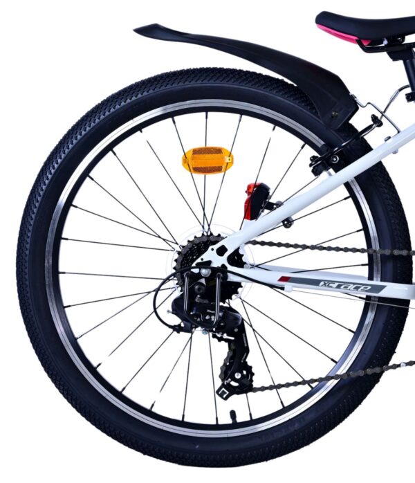 Volare XC Race Kinderfahrrad – 24 Zoll – Weiß/Pink – 21 Gänge 2