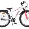 Volare XC Race Kinderfahrrad - 24 Zoll - Weiß/Rosa - Nexus 3