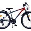 Volare XC Race Kinderfahrrad – 26 Zoll – Rot/Grau – 21 Gänge