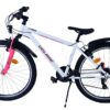 Volare XC Race Kinderfahrrad – 26 Zoll – Weiß/Pink – 21 Gänge 8