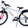 Volare XC Race Kinderfahrrad – 26 Zoll – Weiß/Pink – 21 Gänge 9