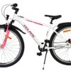Volare XC Race Kinderfahrrad - 26 Zoll - Weiß/Rosa - Nexus 3