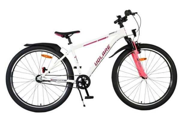 Volare XC Race Kinderfahrrad - 26 Zoll - Weiß/Rosa - Nexus 3