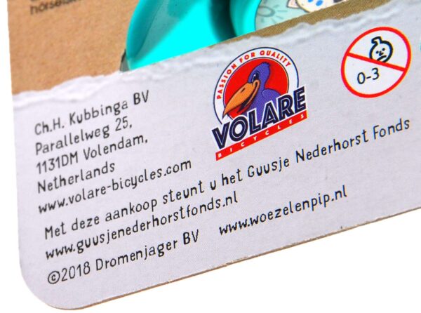 Woezel & Pip Fahrradhupe – Kinder – Mintblau 2